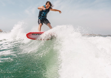 Load image into Gallery viewer, RONIX WAKESURF 2026 - DNA - Flyweight Pro - Arctic / Racing Red / Carbon
