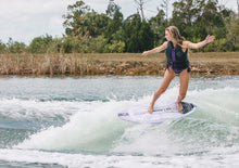Load image into Gallery viewer, RONIX WAKESURF 2026 - Aura Skimmer - Women's Flyweight  - Lavender Carbon
