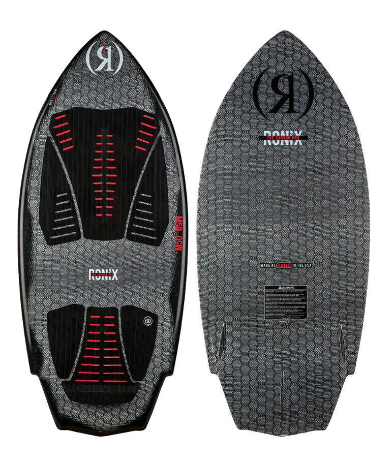 RONIX WAKESURF BOARDS - H.O.M.E CARBON PRO - M50 - BELLE CHROME