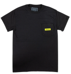 RONIX - MEGACORP - Pocket T-Shirt (2024) - Black / Yellow