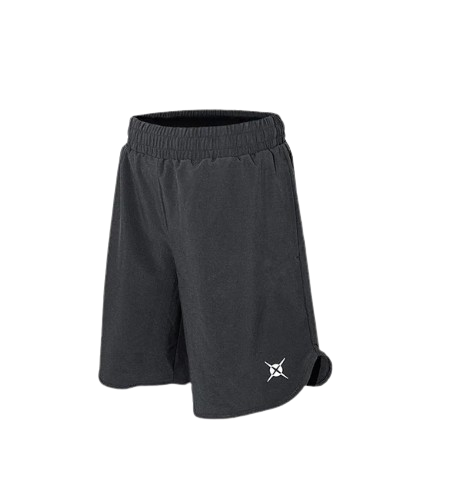 HEROES MEN'S BASIC SHORTS - BLACK