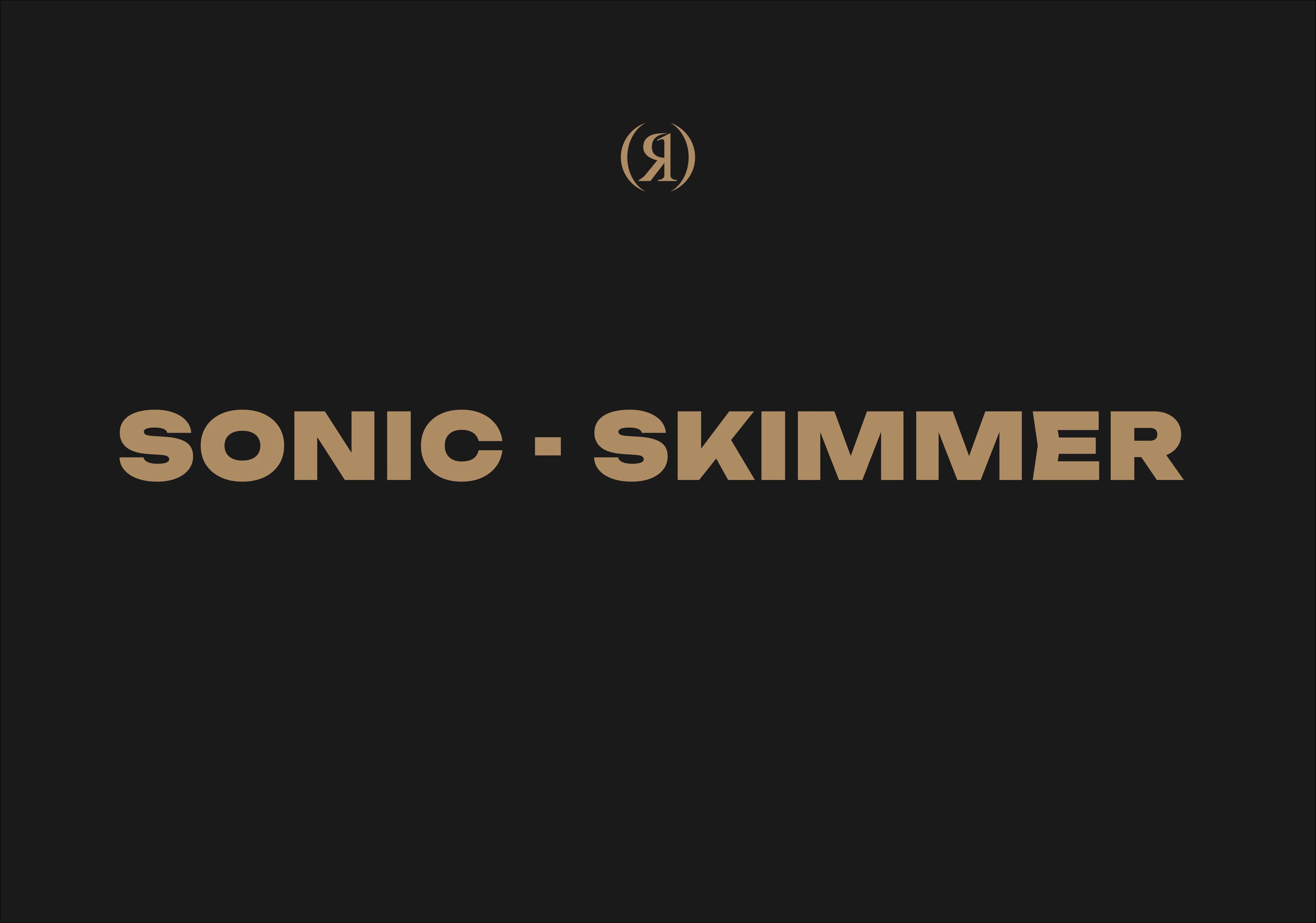 RONIX WAKESURF 2026 - Sonic - Skimmer - Blue / Red Fish Eye