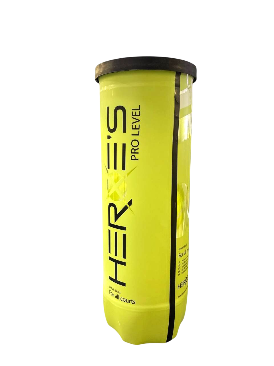 HEROES BALL NERO tubo - 3 PCS
