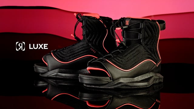 RONIX WOMENS BOOTS - Luxe - Stage 1 - Black / Coral