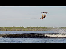 Load and play video in Gallery viewer, RONIX WAKEBOARDS - RXT BLACKOUT TECHNOLOGY BOAT BOARD 2023 - White / Electro Orange
