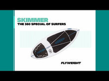 Load and play video in Gallery viewer, RONIX WAKESURF 2026 - Flyweight - Skimmer - Glacier White / Navy
