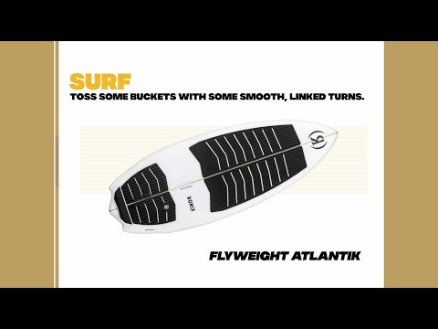 RONIX WAKESURF - Flyweight - Atlantik - Glacier White