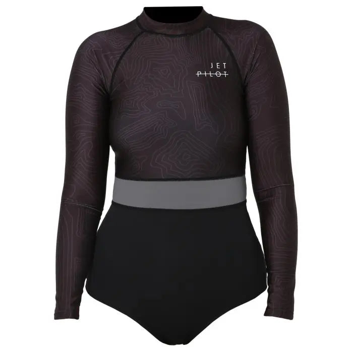Jetpilot Allure lycra ladies swimsuit - Black
