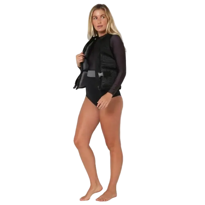 Jetpilot Allure lycra ladies swimsuit - Black