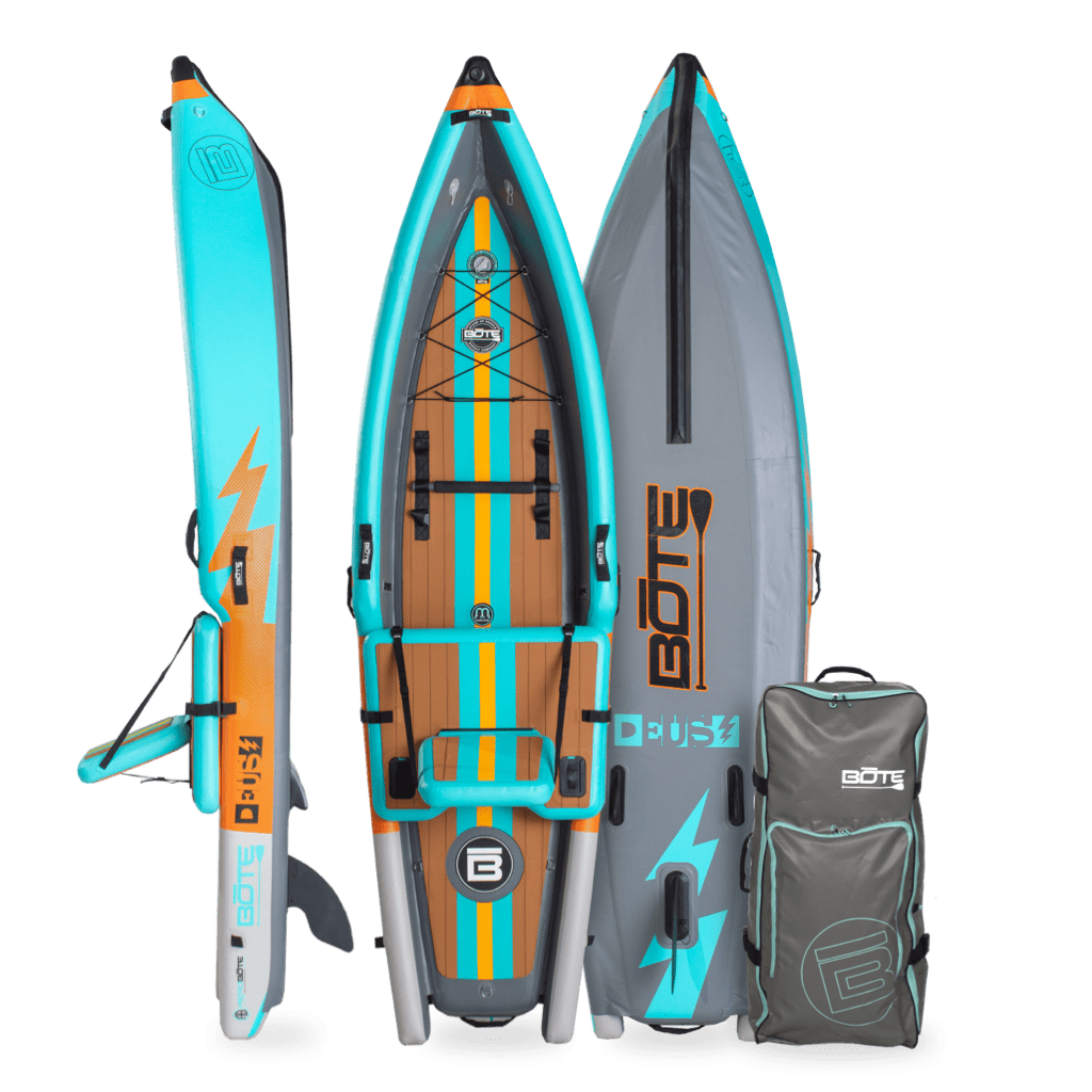 BOTE DEUS Aero 11′ Native Aqua Inflatable Kayak