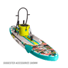 BOTE Flood Aero 11′ Native Tropics Inflatable Paddle Board