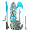 BOTE Rackham Aero 12′4″ Bug Slinger™ Silver King Inflatable Paddle Board