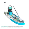 BOTE Rackham Aero 12′4″ Bug Slinger™ Silver King Inflatable Paddle Board