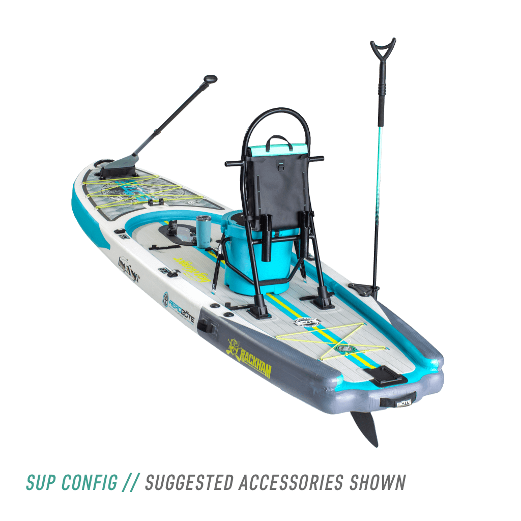 BOTE Rackham Aero 12′4″ Bug Slinger™ Silver King Inflatable Paddle Board