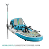 BOTE Rackham Aero 12′4″ Bug Slinger™ Silver King Inflatable Paddle Board
