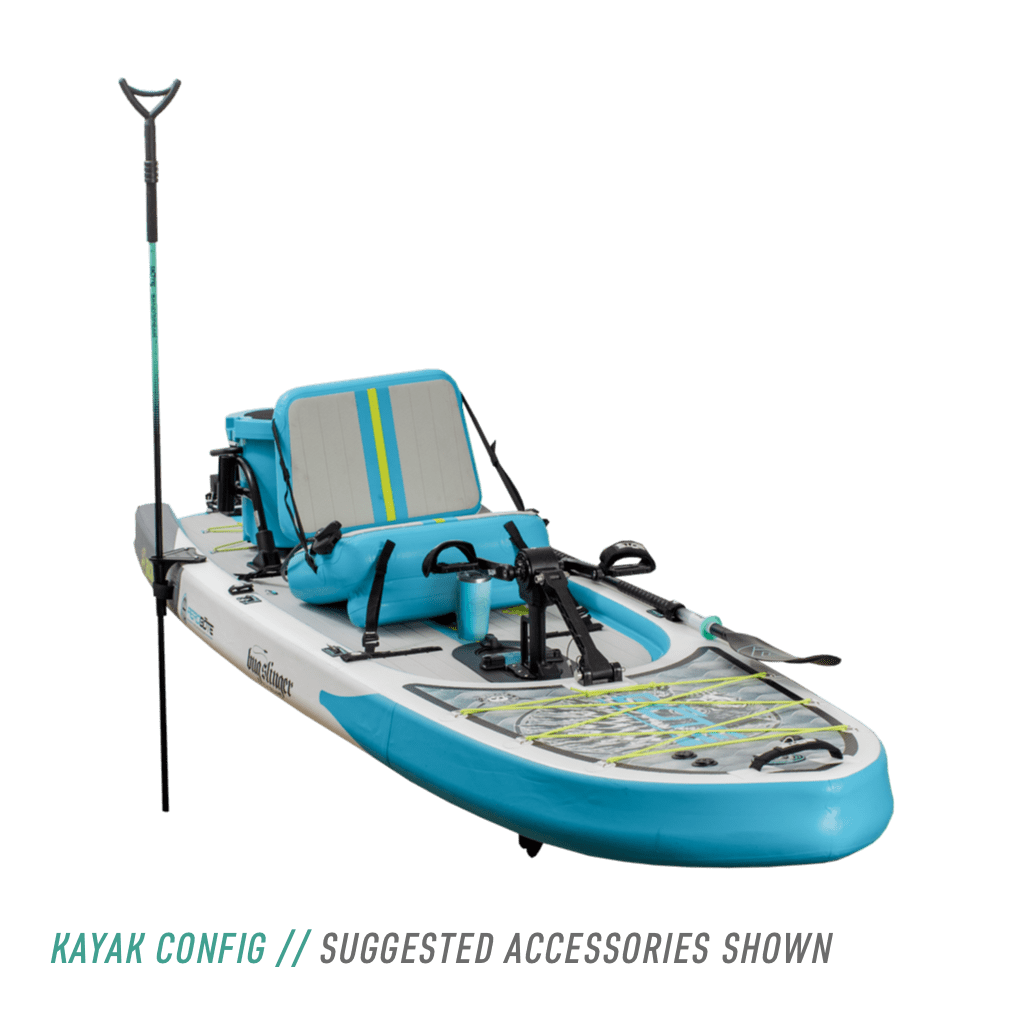 BOTE Rackham Aero 12′4″ Bug Slinger™ Silver King Inflatable Paddle Board