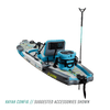 BOTE Rackham Aero 12′4″ Bug Slinger™ Silver King Inflatable Paddle Board