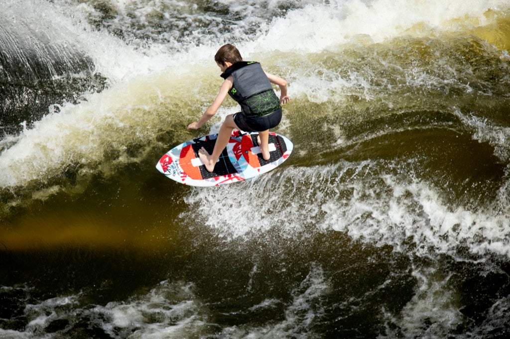RONIX WAKESURF BOARD - SUPER SONIC SPACE ODYSSEY KID'S SKIMMER 2021