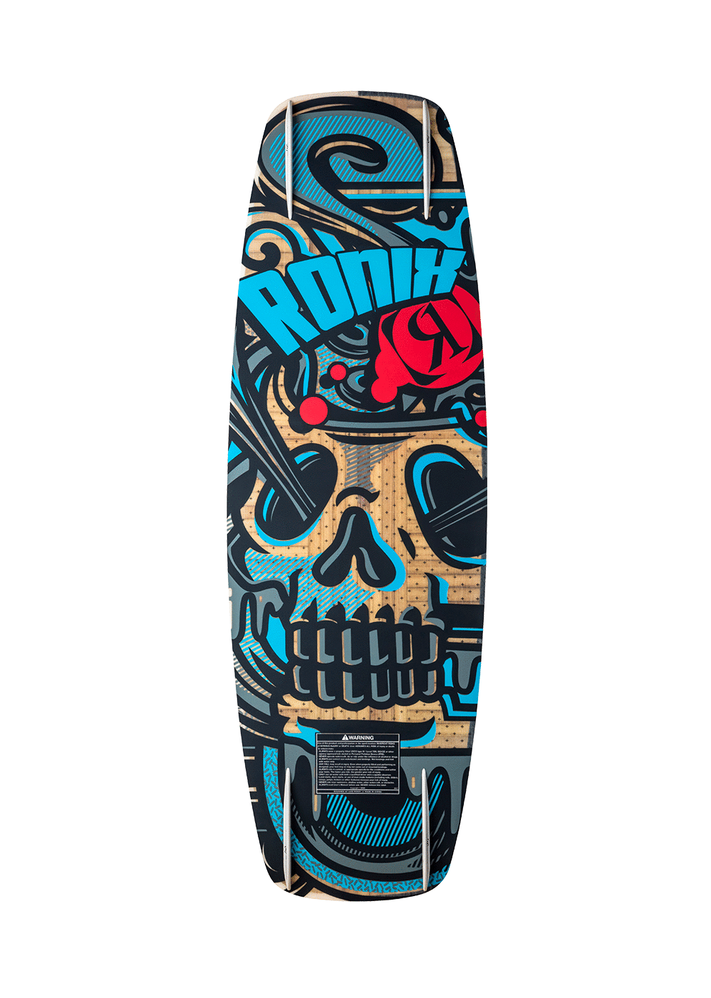 RONIX WAKEBOARDS - ATMOS KID'S PARK BOARD -  SPINE FLEX - White / Blue / Red
