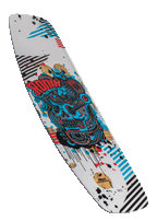 RONIX WAKEBOARDS - ATMOS KID'S PARK BOARD -  SPINE FLEX - White / Blue / Red