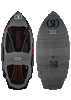 RONIX WAKESURF BOARDS - H.O.M.E CARBON PRO - M50 - BELLE CHROME