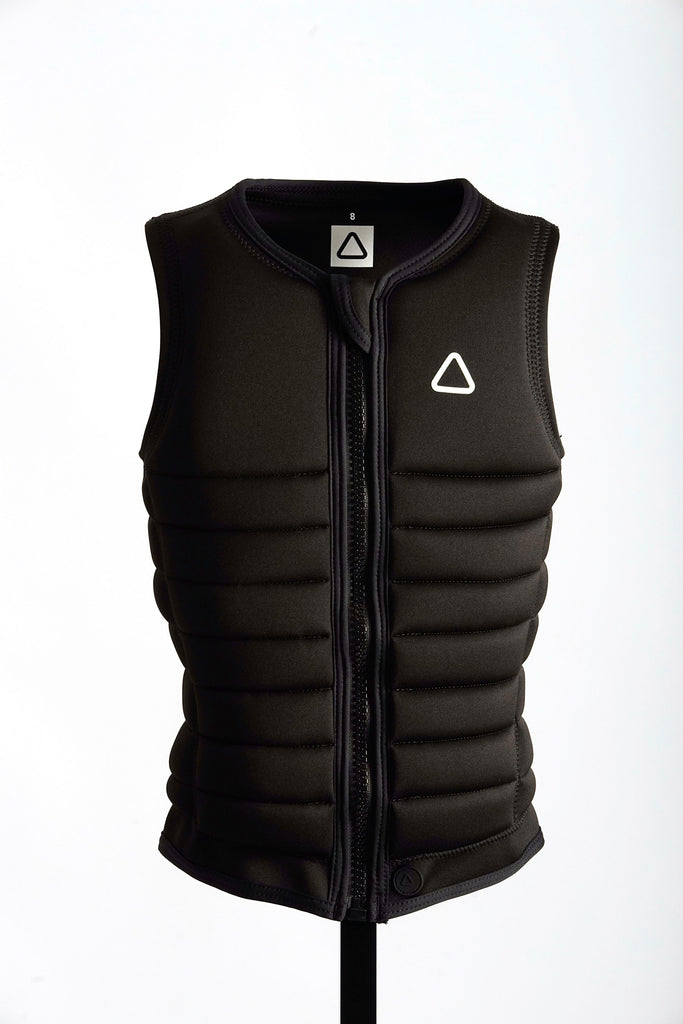 Rise Womens Athletic Cut Impact Vest Black Gold M