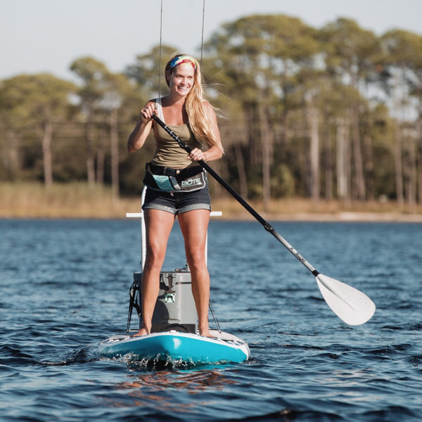 BOTE 3-Piece Adjustable SUP Paddle Grey
