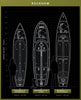BOTE Rackham Aero 12′4″ Bug Slinger™ Silver King Inflatable Paddle Board
