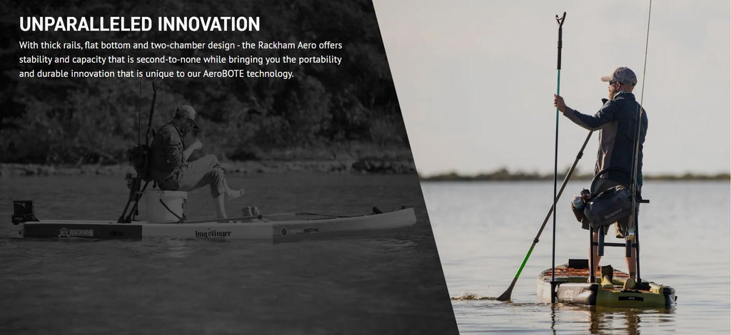 BOTE Rackham Aero 12′4″ Bug Slinger™ Silver King Inflatable Paddle Board