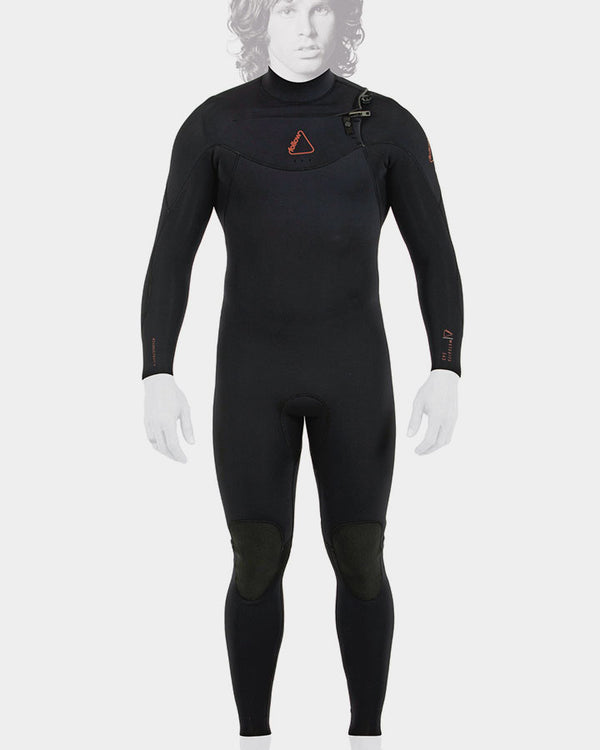 Follow Men's Pro 4/3 mm Sealed Steamer - Black _ Medium Size
