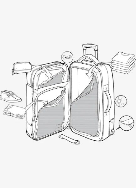 BURTON WHEELIE CARGO 65L TRAVEL BAG