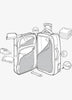 BURTON WHEELIE CARGO 65L TRAVEL BAG